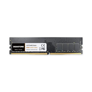 y DDR4zGIGASTONE 8GBx1 DDR4 2666MHz (2400MHz or 2133MHz) PC4-21300 (PC4-19200/17000) CL19 1.2V UDIMM 288 s Aobt@[  ECC PC fXNgbvp W[ AbvO[h