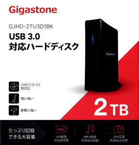 MKXg[ OtHDD 2TB USB 3.0Ή GIGASTONE 1Nۏ