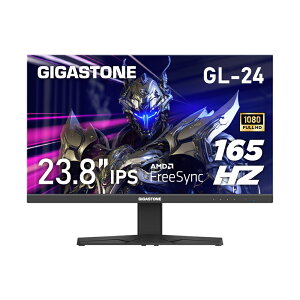 ��GIGASTONE 23.8 �^ PC���j�^�[ VESA ���j�^ �m���O���A �t��HD 75Hz IPS�p�l�� 178�x �L�p ���𑜓x�ڂɗD�����t���b�J�[�t���[ �t���[�����X (PS5�m�F�ς�/HDMI/VGA/�X�s�[�J�[�t/3�N�ۏ�)