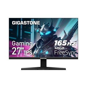 GIGASTONEQ[~Oj^[ IPS 165Hz AMD FreeSyncΉ FHD 1920x1080 1080P 178°Lp t[X PCj^[Xs[J[ u[Cgy lԍHwpx VESAΉ(100x100mm) j^[A[