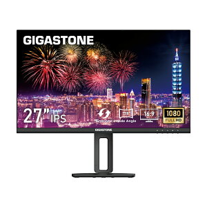 GIGASTONE ���j�^�[ �f�B�X�v���C PC���j�^�[ VESA ���j�^ �m���O���A �t��HD 75Hz �u���[���C�g�y�� IPS�p�l�� 178�x �L�p ���𑜓x�ڂɗD�����t���b�J�[�t���[ �t���[�����X (PS5�m�F�ς�/HDMI/VGA/�X