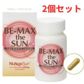 BE-MAX the SUN 30カプセル 2個セット ビーマックス ザ・サン サプリメント 健康 健康食品 健康サプリ 紫外線 UV 紫外線対策 UV対策 健康補助食品 日焼け 美白
