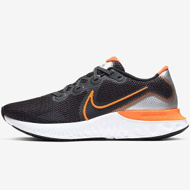 ナイキ NIKE リニュー ラン RENEW RUN ブラック/パーティクルグレー/ホワイト/トータルオレンジ CK6357-001 27.0cm ランニングシューズ メンズ スニーカー