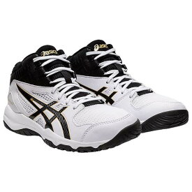 asics アシックス キッズ ダンクショット DUNKSHOT MB 9 ホワイト/ブラック 1064A006-100 19.0 バスケットボール スニーカー