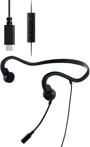 �G���R�� ���`���C���z�� �}�C�N�t�� ���`���w�b�h�Z�b�g �L�� Type-C �y�� �y�A�����O�E�[�d�s�v �n���Y�t���[ �����ǂ��Ȃ� �����ɂ��Ȃ�Ȃ� Web��c �I�����C�� HS-BC05CBK