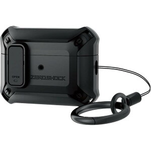 �G���R�� AirPods Pro 2 �P�[�X ��2���� 2022�N �ϏՌ� �Ռ��z�� �J���r�i�t�� �G�A�[�N�b�V���� ��w�\�� magsafe�[�d ���C�����X�[�d �u���b�N AVA-AP4ZEROLBK