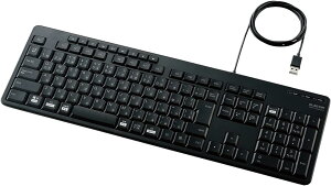 GR L tL[{[h É݌v R USB u eL[t ubN TK-FCM114SKBK