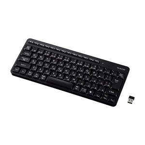 �G���R�� ���� 2.4GHz �É� �~�j �L�[�{�[�h ���C�����X �����u������ �u���b�N TK-QT11MDMBK