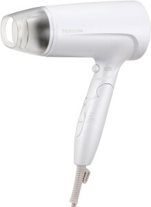 TESCOM �h���C���[ �}�C�i�X�C�I�� ���[�h�ؑ� [�����}�����[�h/�啗�ʃ��[�h] �ᑛ��50dB �܂肽���� �≷�� ���N�����v���O 1.7m �z���C�g TD460B-W