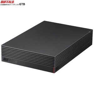 BUFFALO �o�b�t�@���[ �O�t��HDD 2TB/4TB/6TB/8TB HD-NRLD-A�V���[�Y USB3.1/USB3.0/USB2.0�ڑ� PC�p TV�^��p �É� �h�U ���M�݌v ���{��