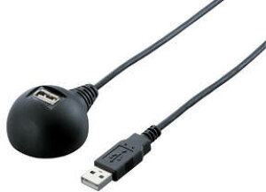 BUFFALO obt@[ USBP[u USB2.0 X^ht 2.0m BSUC20EDBK ubN