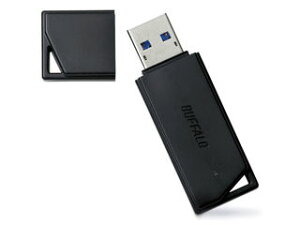 BUFFALO obt@[ USB3.1iGen1jΉ USB[ o[f 64GB ubN RUF3-K64GB-BK