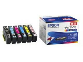EPSON エプソン インクジェットプリンター用 インクカートリッジ サツマイモ（6色パック） SAT-6CL