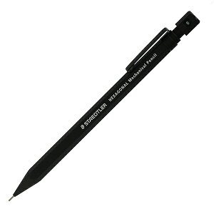 Staedtler �X�e�b�h��?�@ HEXAGONAL �w�L�T�S�i�� �V���[�v�y���V�� �c�a0.5mm �N���[���u���b�N 925 77-05B