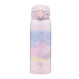 ZOJIRUSHI 象印 SM-WH48-VK(スターリーパープル) ステンレスマグ 480mL キュートシリーズ ステンレスボトル 水筒 シームレスせん スポーツドリンク 保冷 保温 かわいい