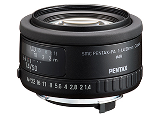 PENTAX 標準~中望遠単焦点レンズ FA50mmF1.4 Kマウント フルサイズ