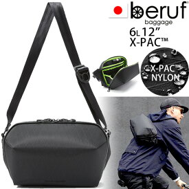 beruf baggage ベルーフバゲージ アーバンエクスプローラー6.0 【ブラック】【X-PAC】【6L】 brf-GR21 XPAC URBAN EXPLORER 6.0 スリング ショルダー ボディバッグ 日本製