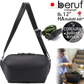 beruf baggage ベルーフバゲージ アーバンエクスプローラー6.0 豊岡鞄【CORDURA】【6L】【ブラック】 brf-GR21-HA URBAN EXPLORER 6.0 スリング ショルダー ボディバッグ 日本製