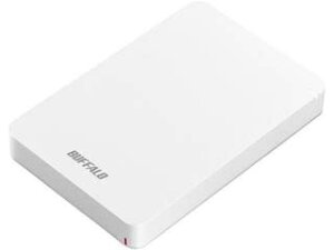 BUFFALO �o�b�t�@���[ USB3.1(Gen.1)�Ή� �ϏՌ��|�[�^�u���n�[�h�f�B�X�N 2TB �z���C�g HD-PGF2.0U3-BWHA �P�i�w���̂݉i���ꏤ�i�ł���Ε����w���j �N���W�b�g�J�[�h���� ����������ς̂�