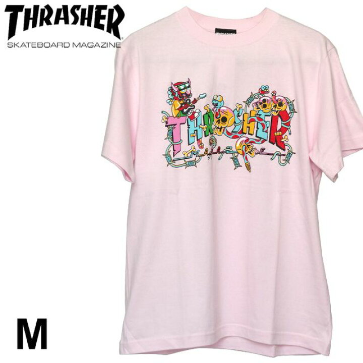 楽天市場】THRASHER スラッシャー 【メンズ】デビルズミュージックロゴ 