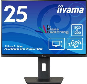 iiyama юR IPSpl̗p WUXGAΉ 25^tfBXvC/ubN/Xs[J[/~ XUB2595WSU-B5 Piŵ݉iꏤiłΕwj NWbgJ[h ς̂