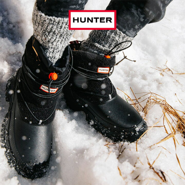 楽天市場】HUNTER ハンター 【レディース】ショート スノー ブーツ 