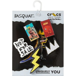 crocs �N���b�N�X �W�r�b�c �`���[�� �y�o�X�L�A�z 5Pack 10012734 BASQUIAT 5PCK