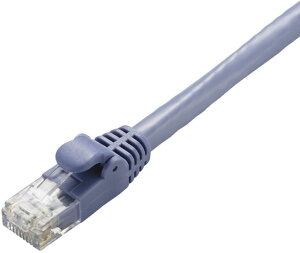 ELECOM �G���R�� CAT6A���� �������\LAN�P�[�u�� [�u���[] 2m LD-GPA/BU2