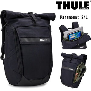 THULE スーリー パラマウント 【ブラック】【24L】 3205011 2023モデル PCバッグ ビジネスバッグ リュック バックパック Paramount Backpack 24L