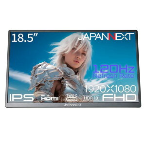 JAPANNEXT WplNXg tHDΉ18.5^oCQ[~Oj^[(IPS/120Hz/miniHDMI/TypeCx2) JN-MD-185IPS120FHDR Piŵ݉iꏤiłΕwj NWbgJ[h 