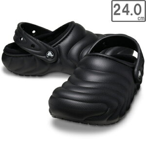 �N���b�N�X crocs �y���j�Z�b�N�X�z�N���V�b�N ���C���h �I�[�o�[�p�t �N���b�O �y�u���b�N�z 210059 CLASIC LINED OVERPUFF CLG