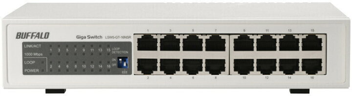 楽天市場】BUFFALO バッファロー Giga スイッチングHub 金属筺体/電源 