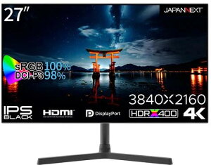JAPANNEXT WplNXg 4KΉ 27^ChtfBXvC Xs[J[ 2Nۏ JN-27IPSB4FLUHDR ubN Piŵ݉iꏤiłΕwj NWbgJ[h ς̂