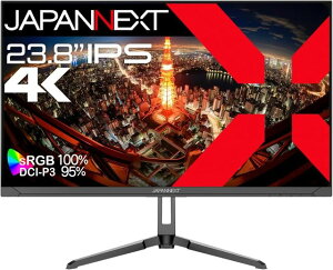JAPANNEXT WplNXg IPSpl 4KΉ23.8^tfBXvC (DP/Xs[J[/`g/2Nۏ) JN-IPS2380UHDR Piŵ݉iꏤiłΕwj NWbgJ[h 