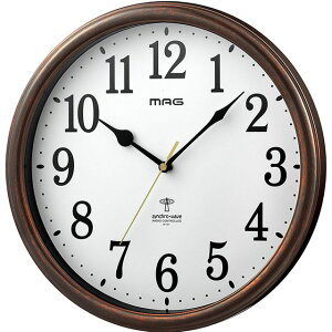 noa ノア精密 W-781(BR-Z) MAG 電波掛時計 桔梗 (キキョウ)