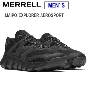 MERRELL ������ �y�����Y�z�}�C�| �G�N�X�v���[���[ �G�A���X�|�[�c �y�u���b�N�z M038009 MAIPO EXPLORER AEROSPORT