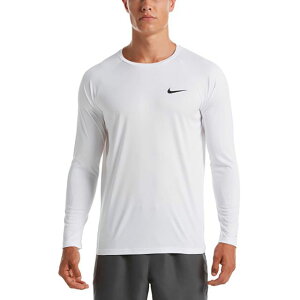 NIKE SWIM �i�C�L �X�C�� �y�����Y�zDri-FIT �\���b�h�����n�C�h���K�[�h �y�z���C�g�z NESSA587 ���� UV�J�b�g UPF40+