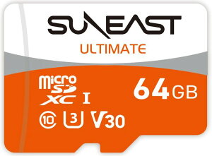 SUNEAST TC[Xg }CNSDXCJ[h SUNEAST ULTIMATE MicroSDJ[h 64GB SE-MSDU1064E095 AeBCg