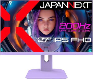 JAPANNEXT WplNXg tHDΉ 27^Q[~Oj^[(IPS/200Hz/DP/HDMIx2/Xs[J[/`g/2Nۏ) JN-IPS27G200F-PP Piŵ݉iꏤiłΕwj NWbgJ[h 