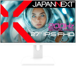 JAPANNEXT WplNXg tHDΉ 27^Q[~Oj^[(IPS/200Hz/DPx1/HDMIx2/Xs[J[/`g/) JN-IPS27G200F-W Piŵ݉iꏤiłΕwj NWbgJ[h 