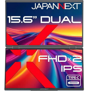 JAPANNEXT WplNXg tHD 15.6C` fAoCfBXvC(IPS/HDMI/Type-C/Xs[J[/) JN-DMD-IPS156F Piŵ݉iꏤiłΕwj NWbgJ[h 