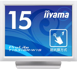 iiyama юR VGAΉ 15^^b`pltfBXvC/zCg/Xs[J[/VA/hohH/R T1531SR-W1S