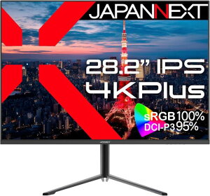 JAPANNEXT WplNXg 4K PlusΉ 28.2^ChtfBXvC(IPS/DPx2/HDMIx2/PIPEPBP/s{bg/) JN-282IPS4KP Piŵ݉iꏤiłΕwj NWbgJ[h 