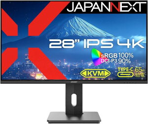 JAPANNEXT WplNXg 4KΉ28^tfBXvC(IPS/Type-C65W/Xs[J[//2Nۏ) JN-IPS28U-HSPC6 Piŵ݉iꏤiłΕwj NWbgJ[h 
