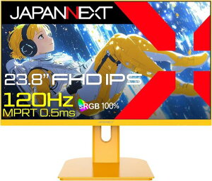 JAPANNEXT WplNXg tHDΉ23.8^Q[~Oj^[(IPS/120Hz/Xs[J[/CG[/2Nۏ) JN-IPS238G120F-YE Piŵ݉iꏤiłΕwj NWbgJ[h 