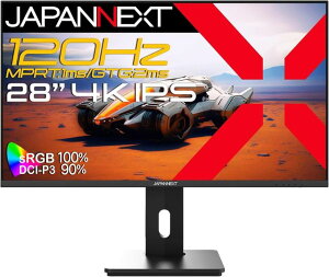 JAPANNEXT WplNXg 4KΉ28^Q[~Oj^[(IPS/120Hz/DPx2/HDMIx2/Xs[J[//2Nۏ) JN-28IPS120UHD-HSP Piŵ݉iꏤiłΕwj NWbgJ[h 
