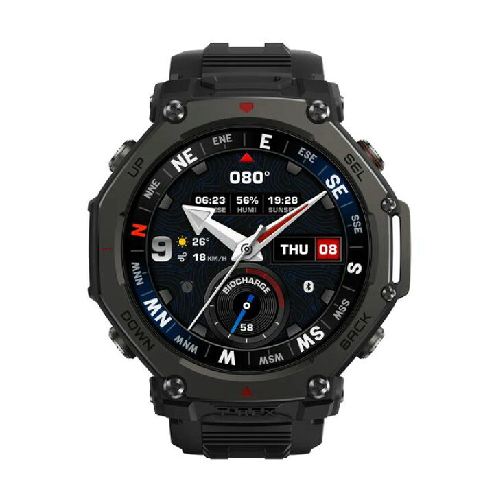 楽天市場】amazfit アマズフィット T-Rex 3 Pro 48mm 【タクティカル  