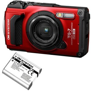 OM SYSTEM I[GVXe Tough TG-7(bh) RpNgfW^J{LI-92B `ECI[drZbg