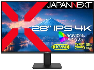 JAPANNEXT WplNXg IPSpl 4KΉ28^tfBXvC (DP/Type-C/Xs[J[/`g/2Nۏ) JN-i28U-C6 Piŵ݉iꏤiłΕwj NWbgJ[h 