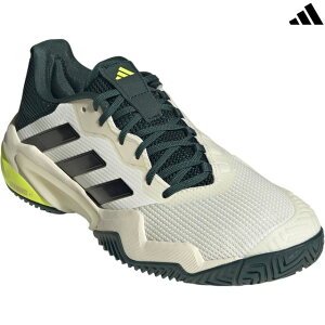 adidas アディダス 【メンズ】バリケード 13 テニス JH5129 オールコート 【オフホワイト/コアブラック/パウダーティール】
